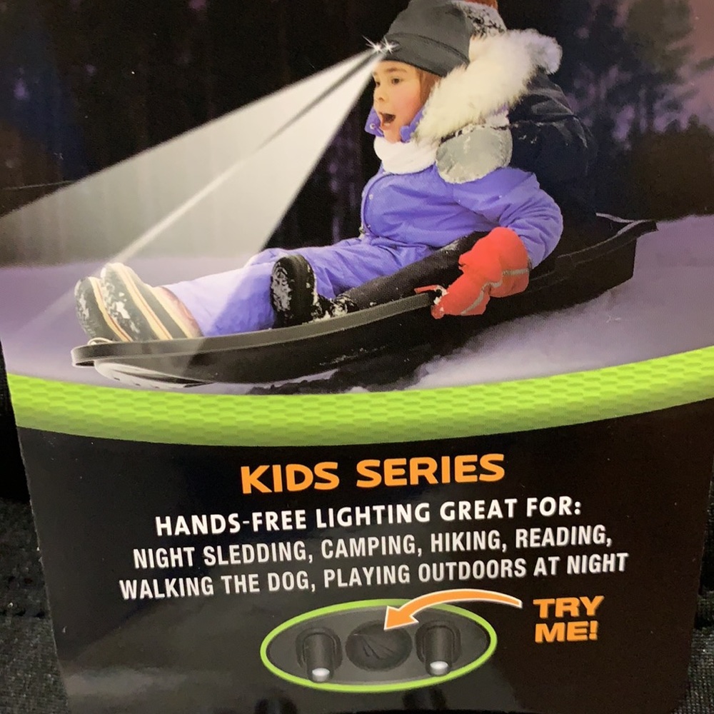 Power Cap Headlamp in a cap